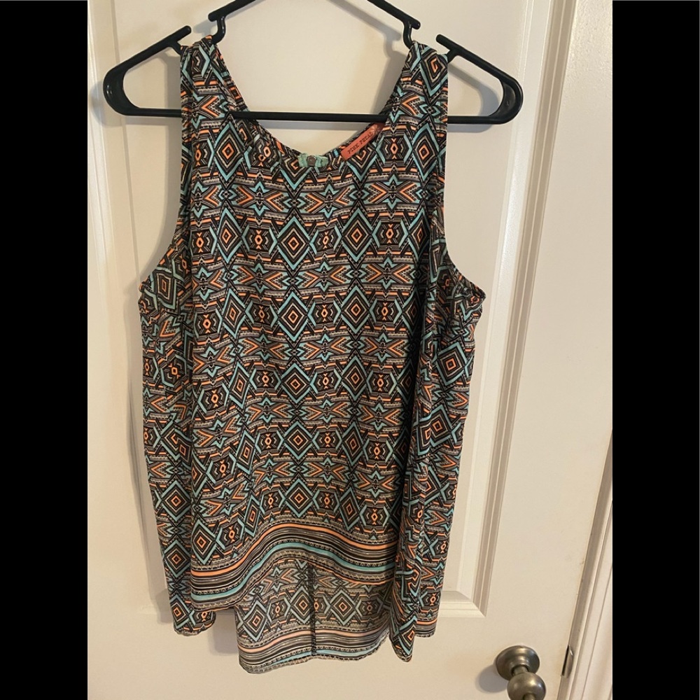 Pattern tank top